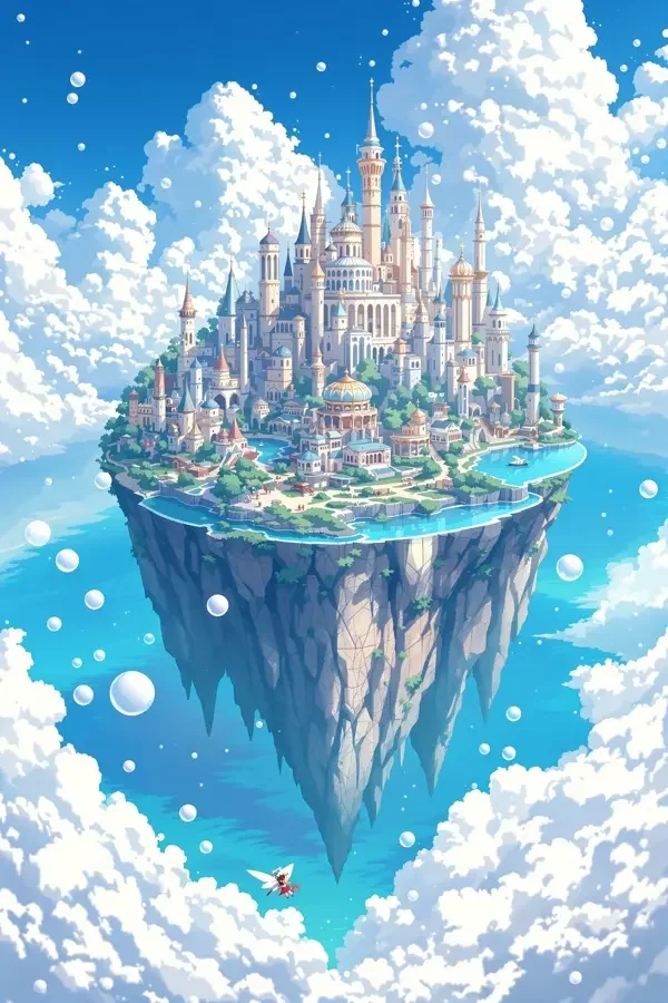 天空之城 奇幻 冒险 治愈 天空之城海报