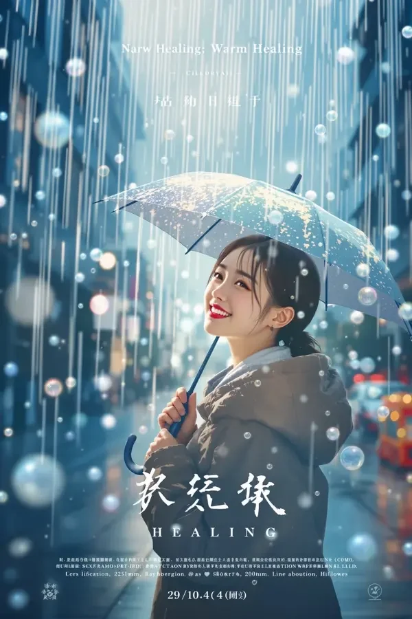 微雨暖心 治愈 情感 都市 微雨暖心海报